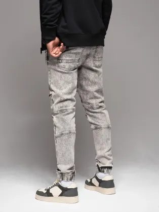 Šedé jogger v moderním stylu