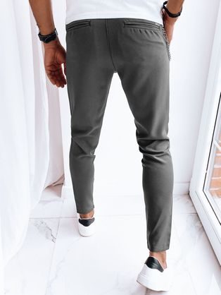 Trendy černé jedinečné jogger kalhoty P1383