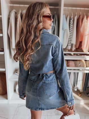 Dámské modré mikinové šaty Timmy