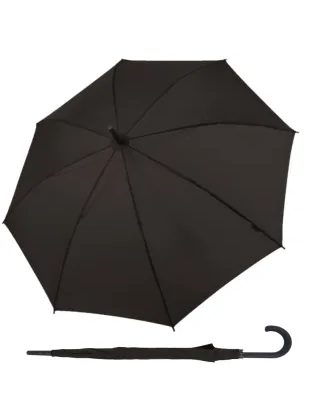 Černý pánský deštník Hit Stick Long Automatic