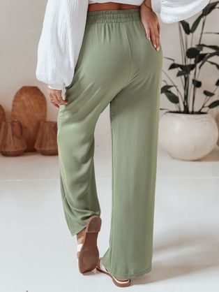 Dámské béžové elegantní kalhoty Bafrot