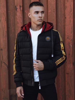 Prošívaná sportovní zimní pánská bunda