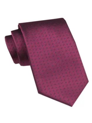 Trendy bordó pánská kravata se vzorem