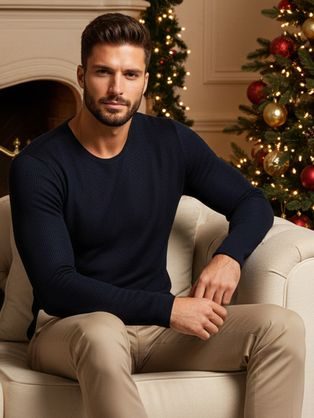 Černé pohodlné pánské ponožky Sensitive