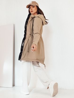 Trendy bílá přechodná dámská bunda Belart