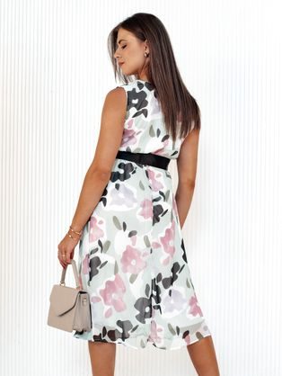 Dámské midi šaty v béžové barvě GLAMMID