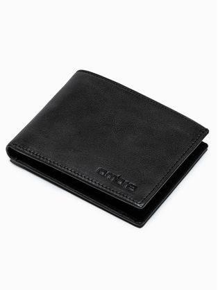 Elegantní černá peněženka A607
