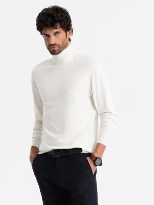 Atraktivní ecru rolák V3 SWTN-0101