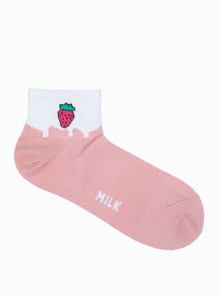 Dámské ponožky v růžové barvě Jahoda ULR105