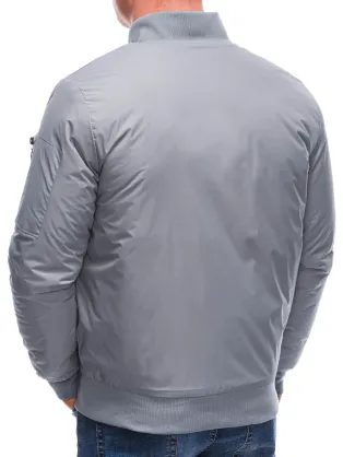 Jedinečná černá přechodná bomber bunda