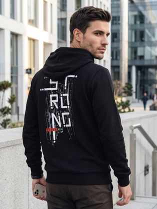 Základní hnědá mikina na zip V2 SSBZ-0178