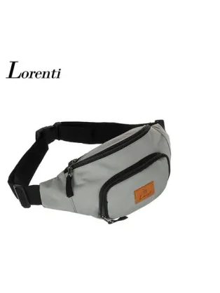Stylová šedá pánská ledvinka Lorenti