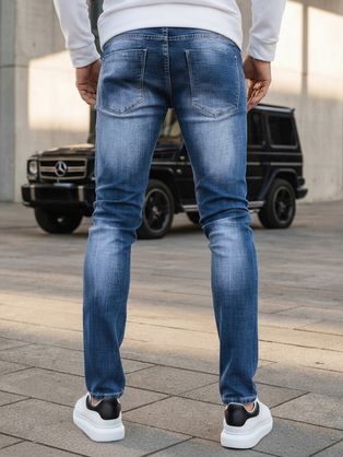 Pánské trendy modré džíny
