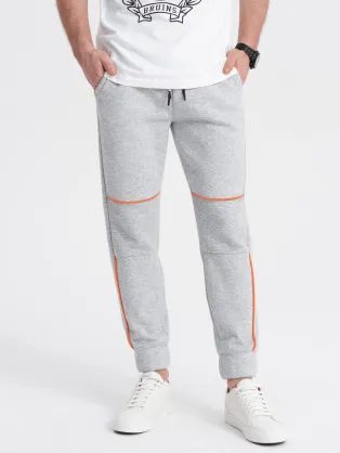 Červené stylové maskáčové tepláky Urban
