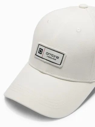 Trendy bílá kšiltovka New York H172