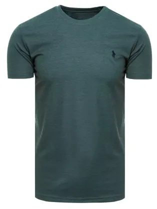Zelené stylové tričko s krátkým rukávem