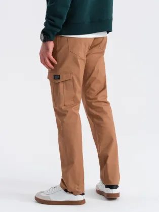 Jedinečné šedé jogger s ozdobnými prvky