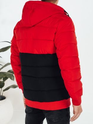 Trendy zimní bunda s kapucí v černé barvě