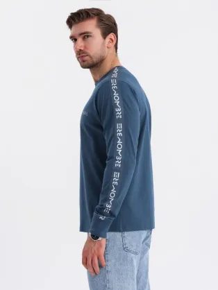 Trendy tričko s ozdobnou kapsou grafitové V11 TSCT-0109