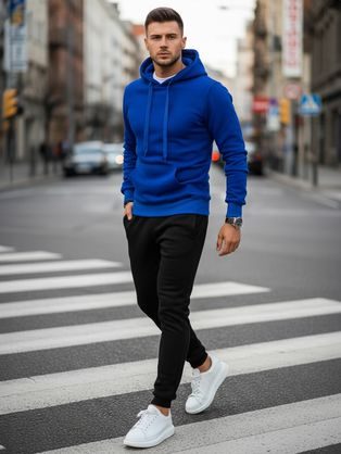 Maskáčová mikina pro muže černá