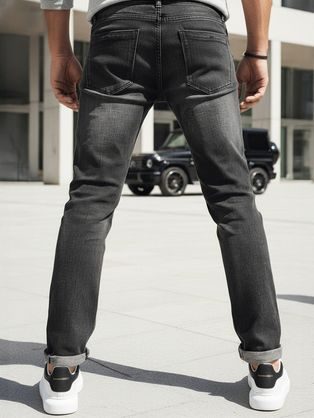 Moderní kapsáčové béžové jogger kalhoty