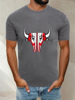 Originální bílé tričko s výrazným nápisem