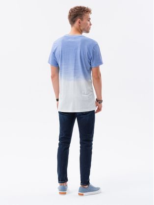 Originální stínové modré tričko S1624