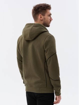 Základní černá mikina na zip V5 SSBZ-0178