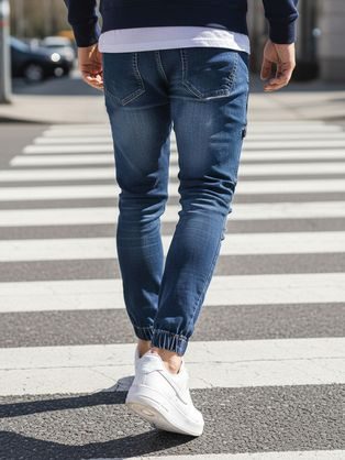 Černé pánské jogger rifle