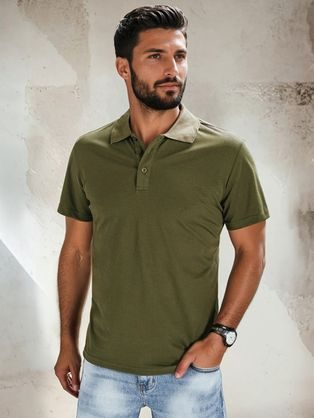 Zelená trendy polokošile