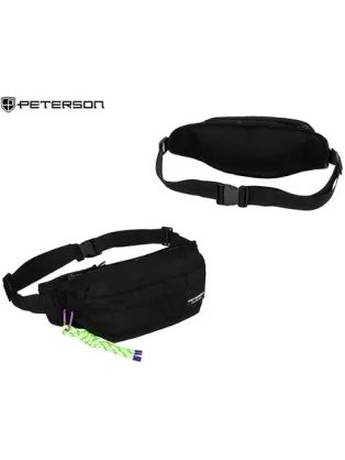 Trendy černá pánská ledvinka