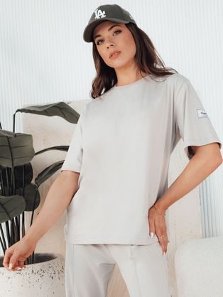 Dámská ecru velurová tepláková souprava Velcomfy