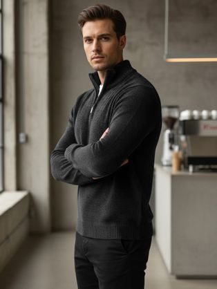 Sportovní béžové slim fit sako V5 BLZB-0101