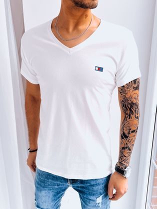 Bílé tričko na léto s aplikací