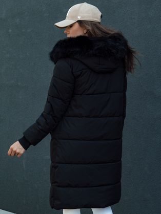 Dámská trendy zimní černá bunda Treverse