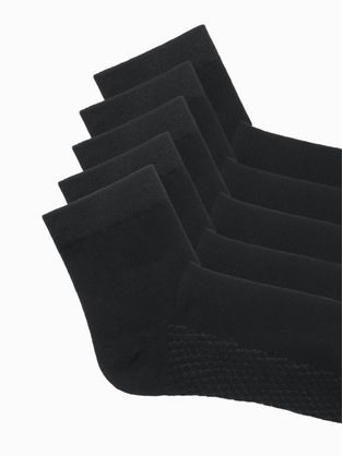 Černé klasické ponožky U331 (5 ks)