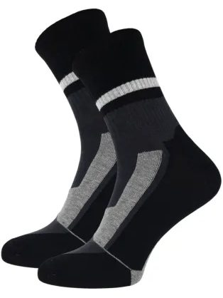 Černo-šedé pánské ponožky Active