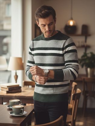 Poutavá džínová košile v šedé barvě