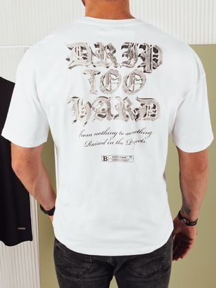 Nebesky modré bavlněné tričko V12 TSBS-0146