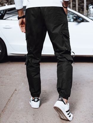 Trendy kapsáčové zelené jogger kalhoty