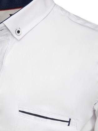 Pánská košile Casual olive V6 shss-0167