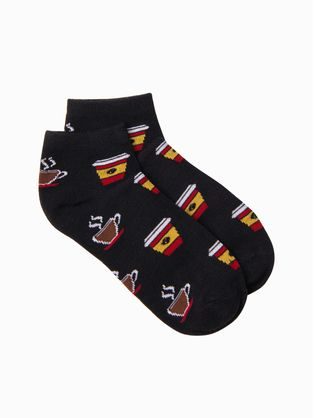 Veselé pánské ponožky s kávovým motivem U310