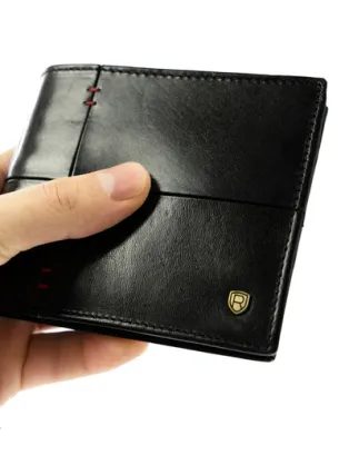 Trendy černá pánská peněženka Rovicky