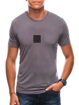 Trendy tričko ve fialové barvě S1730