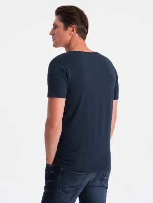 Grafitové pánské triko S1617 v trendy designu