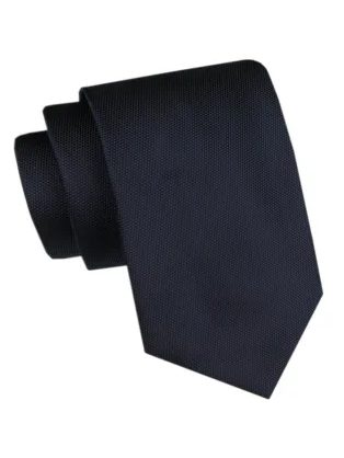 Elegantní tmavě modrá pánská kravata