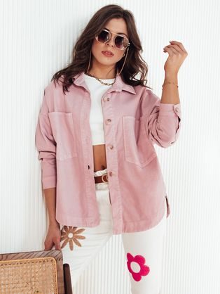 Moderní dámská bunda v růžové barvě Dosta