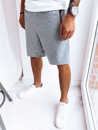 Úžasné pánské šortky v šedé barvě