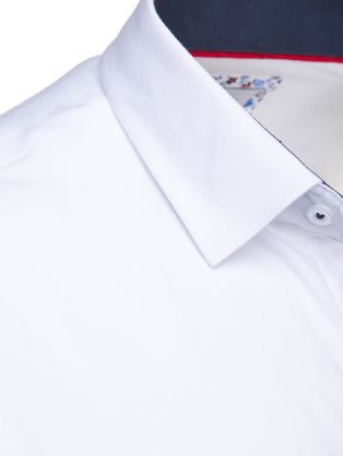 Modro šedá košile s květinovým vzorem V2 SHPS-0163