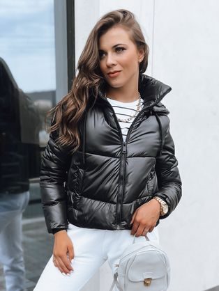 Dámská nevšední černá bunda Lolarose